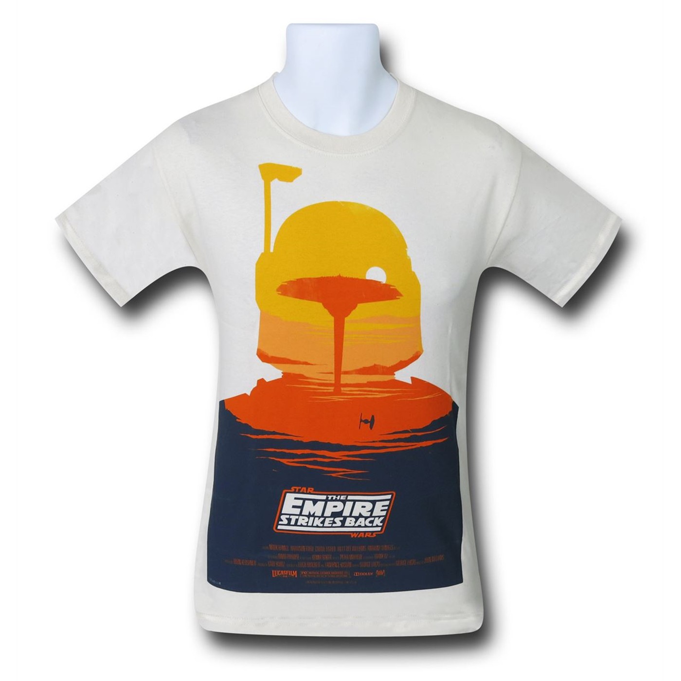 Star Wars Empire Strikes Back Ivory Men's T-Shirt, White