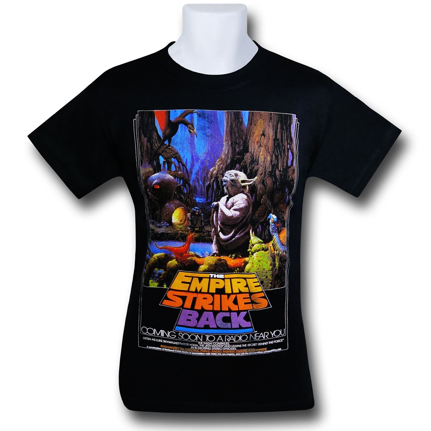Star Wars Empire Radio Drama 30 Single T-Shirt, Black
