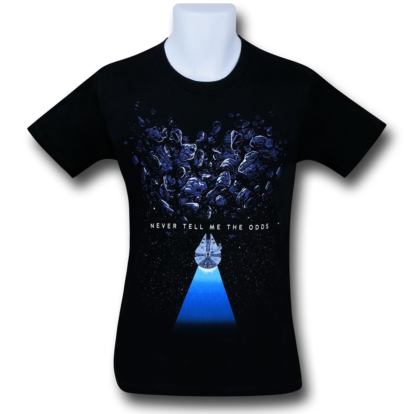 Star Wars Falcon Odds 30 Single T-Shirt, Black