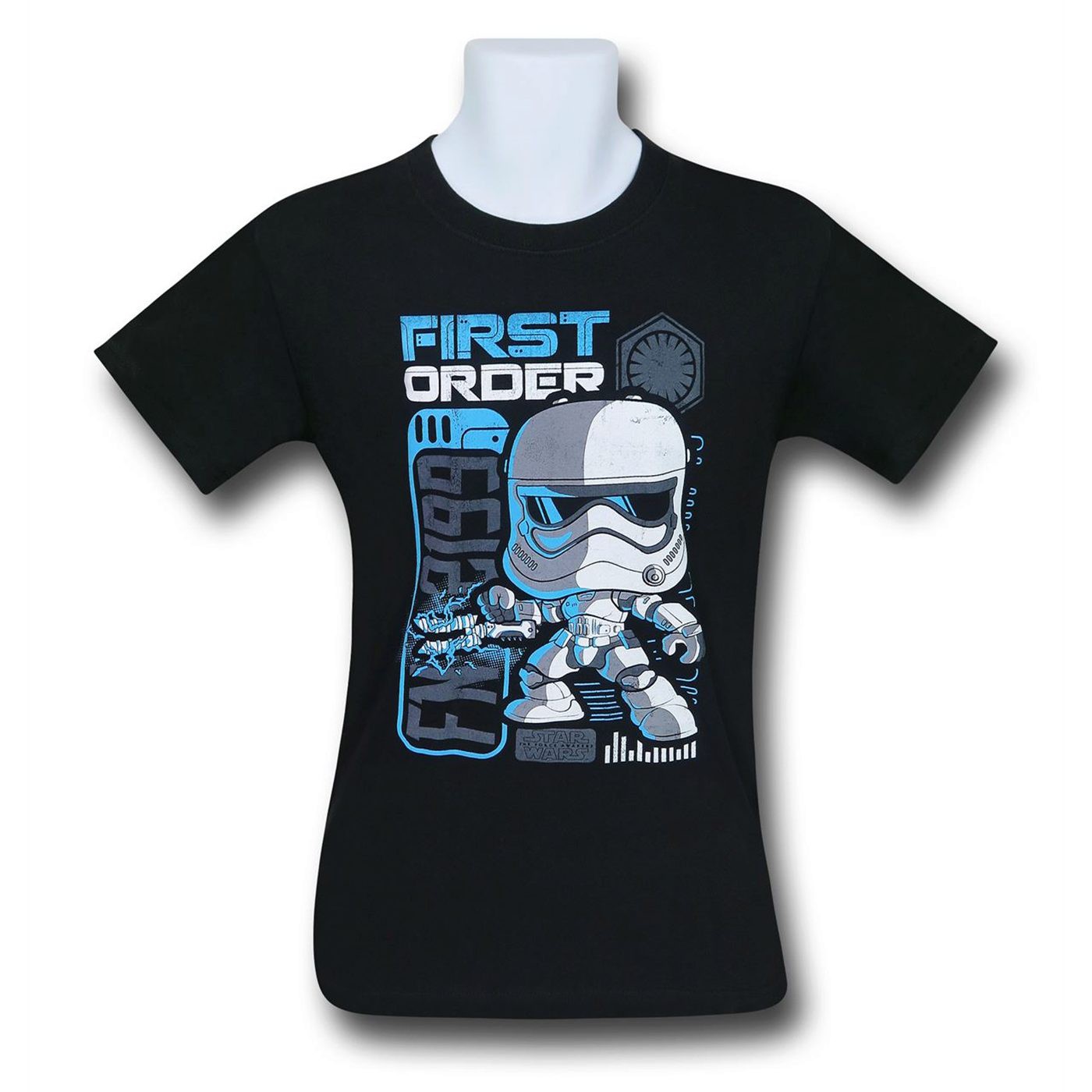Funko Star Wars Riot Trooper T-Shirt, Black