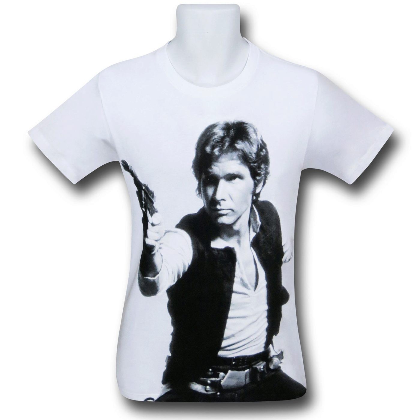 Star Wars Han's a Blast 30 Single T-Shirt, White