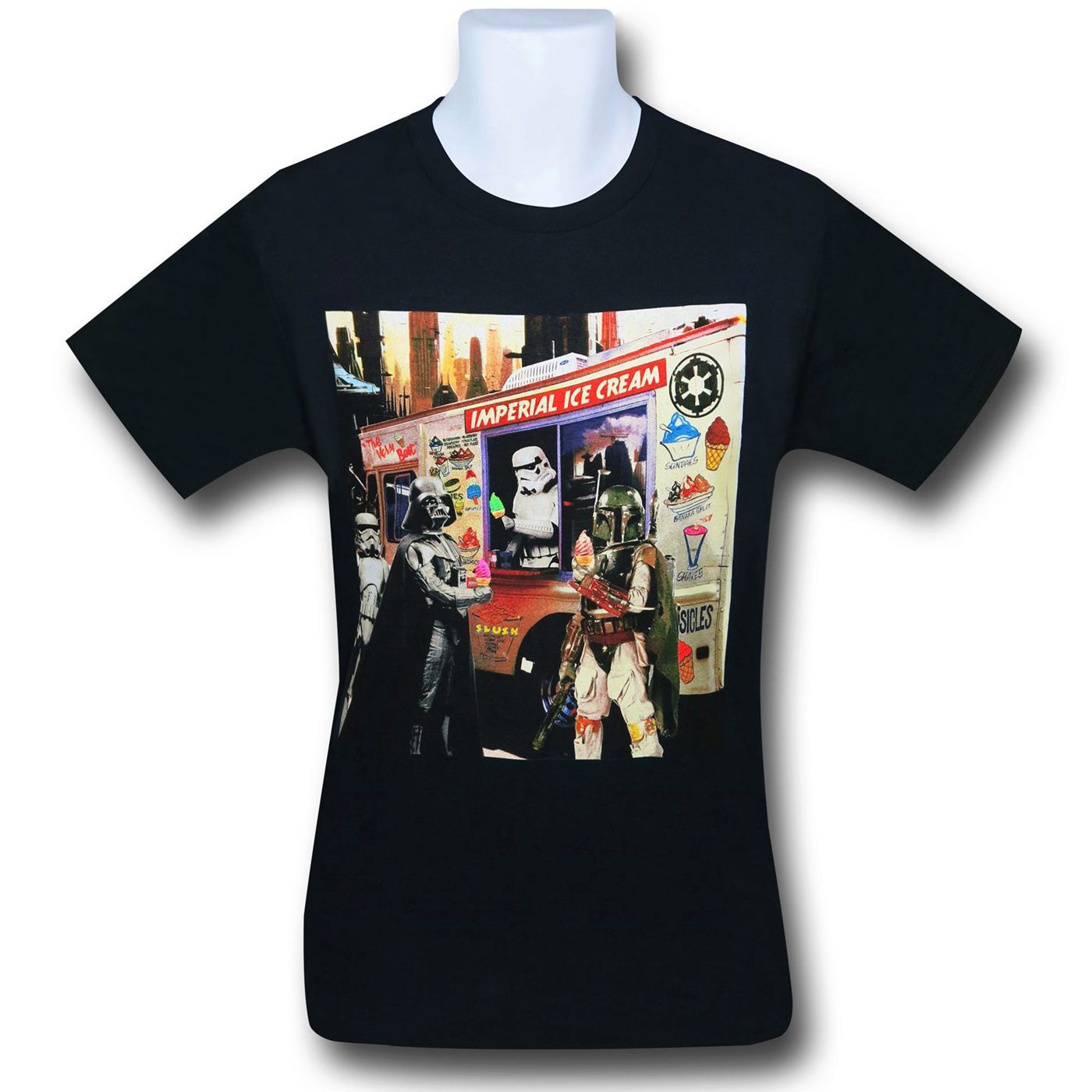 Star Wars Imperial Ice Cream T-Shirt, Black