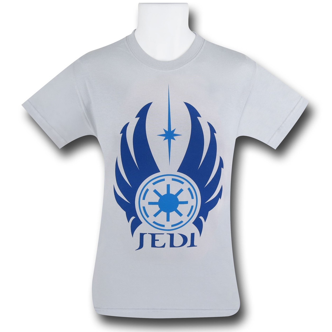 Star Wars Jedi Symbol Silver T-Shirt, Grey