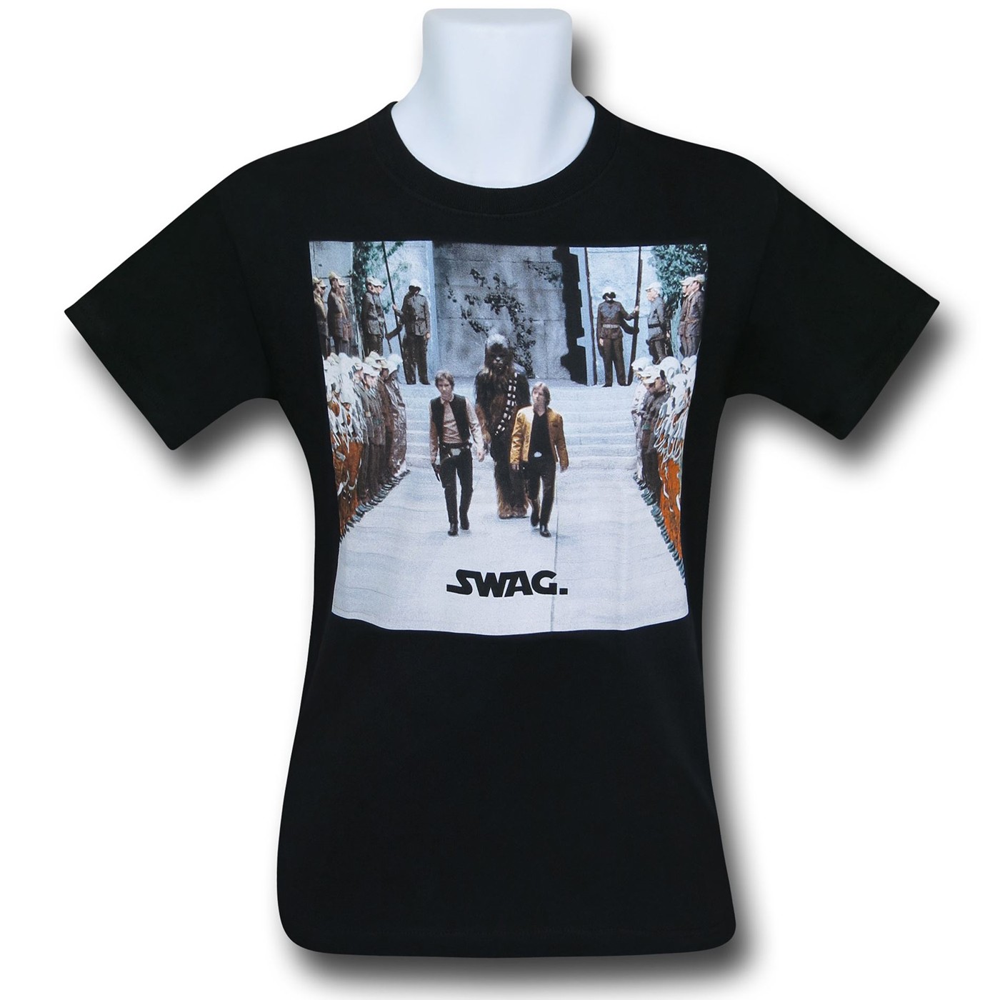 Star Wars Jedi Swag Ending T-Shirt, Black