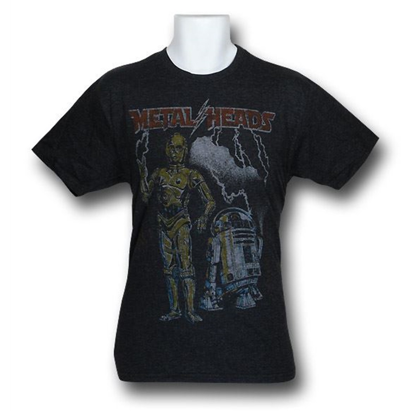 Star Wars Metal Heads Junk Food Triblend T-Shirt, Black