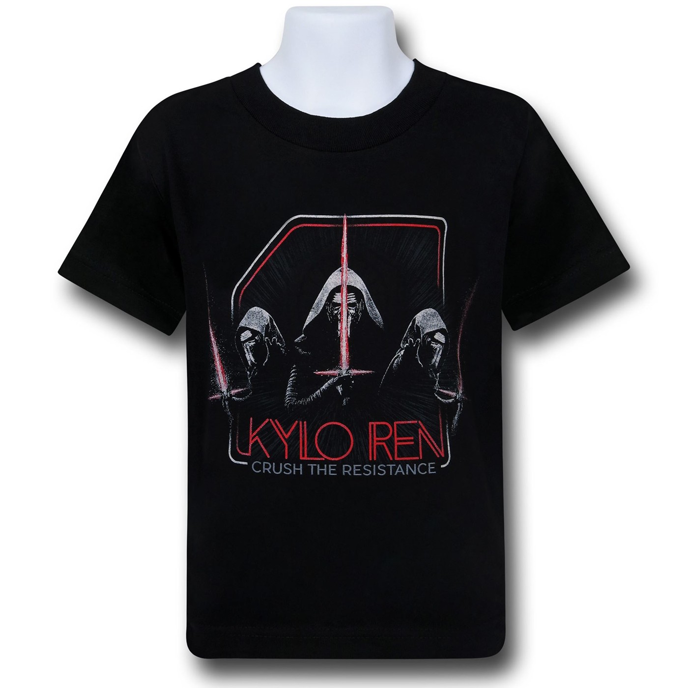Star Wars Force Awakens Kylo Crush Kids T-Shirt, Black
