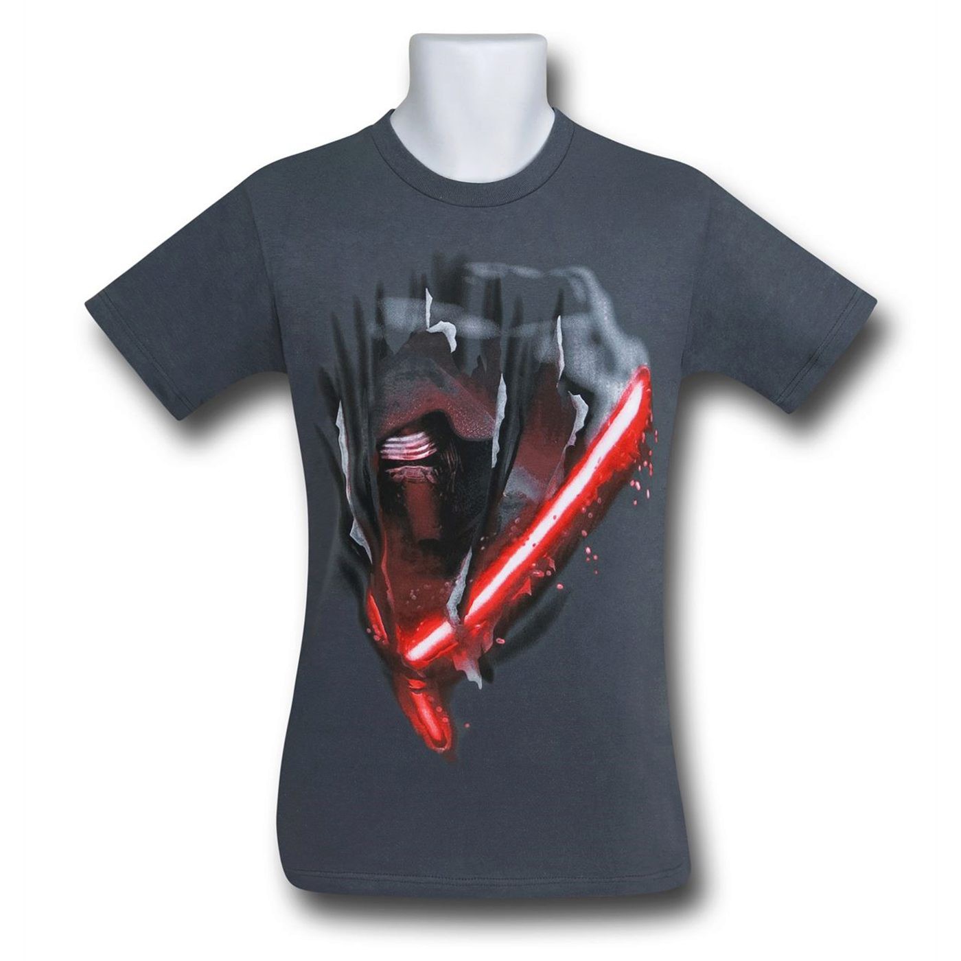 Star Wars Kylo Cut Kids T-Shirt, Grey