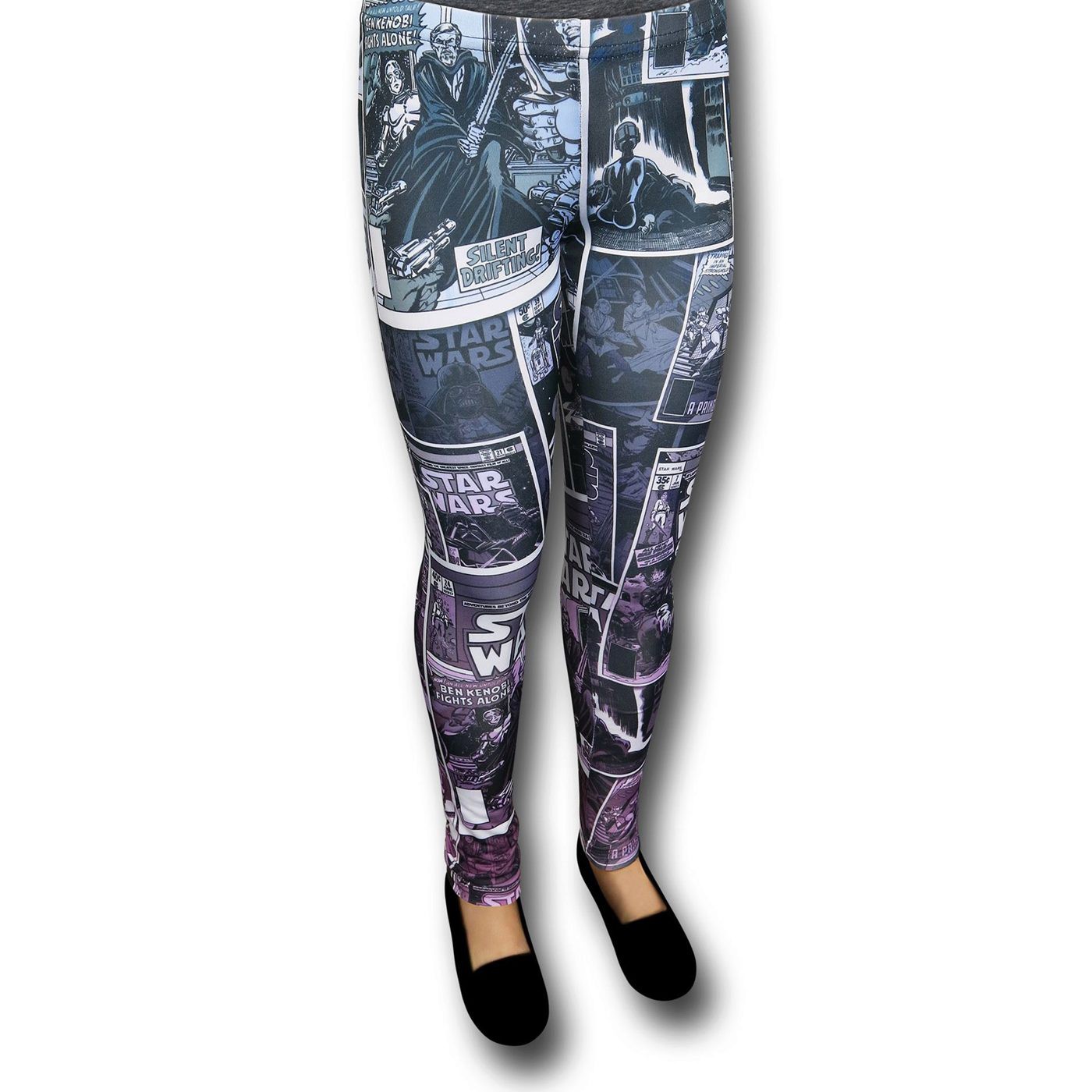 Star Wars Comic Girls Leggings, White