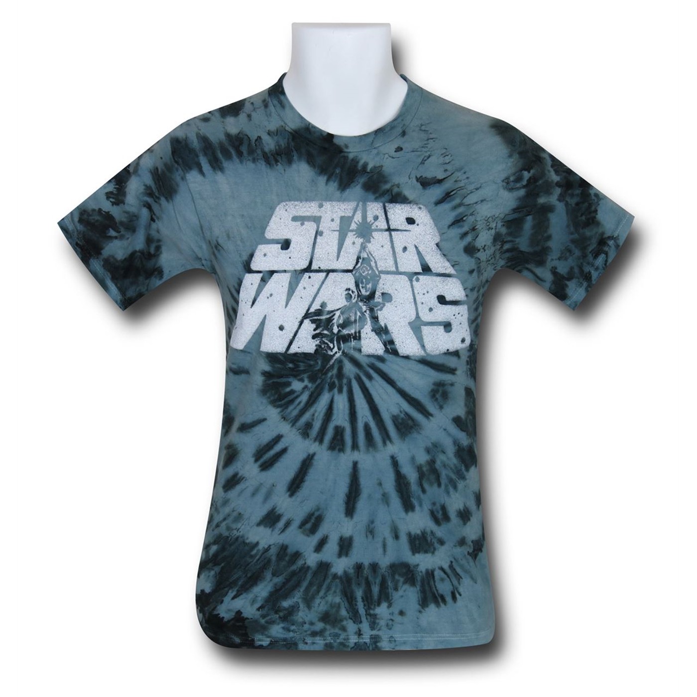 Star Wars Tie Dye Logo Men's T-Shirt, Black