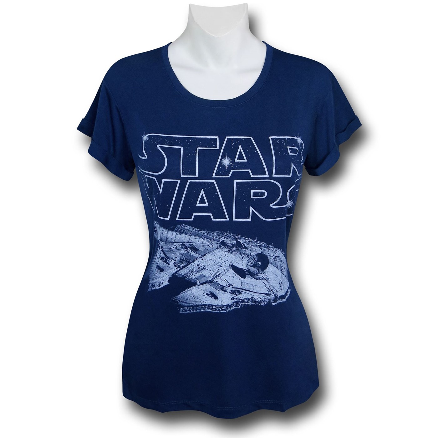 Star Wars Millenium Falcon Women's T-Shirt, Blue