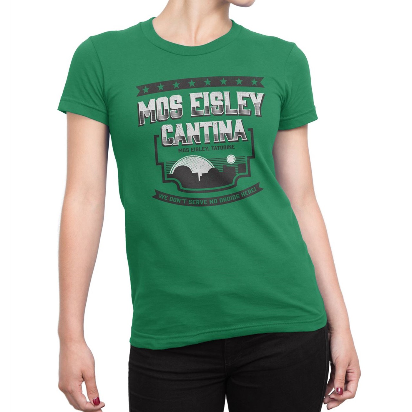 Mos Eisley Cantina Women's T-Shirt, Green