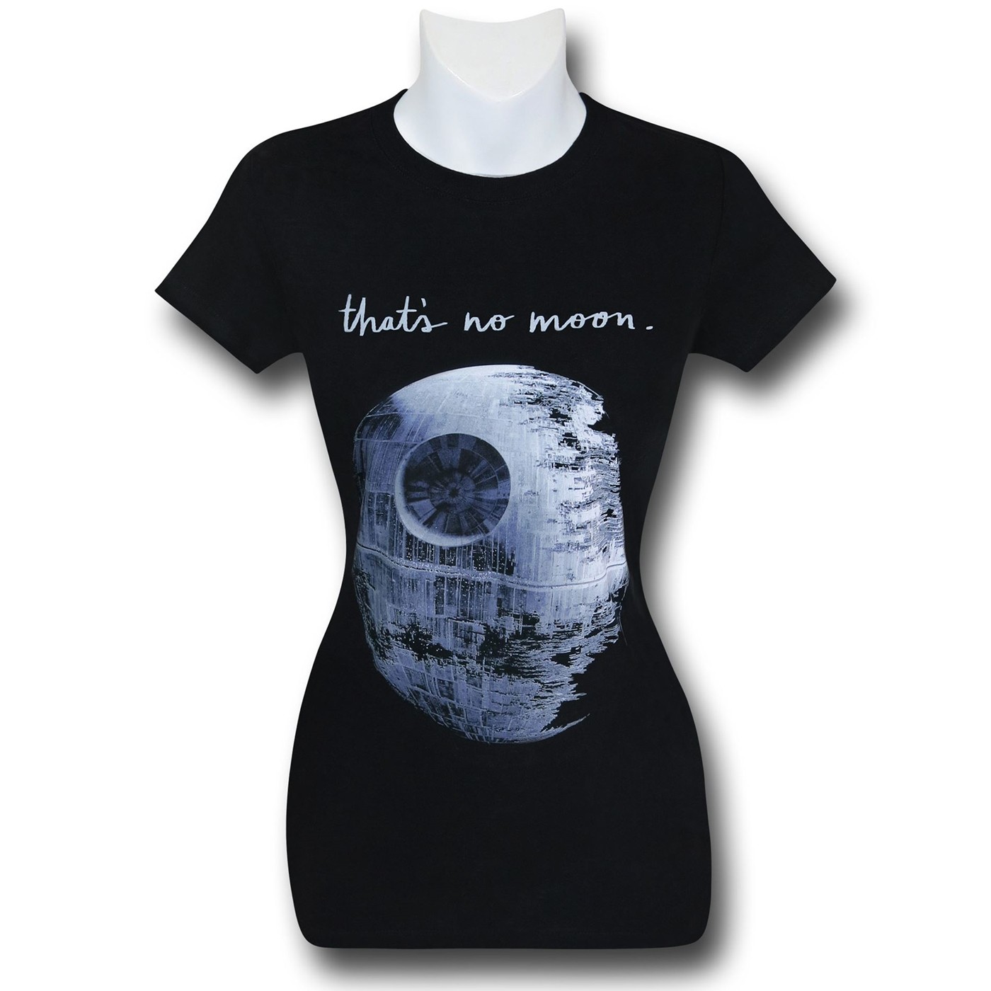 Star Wars That's No Moon Women's T-Shirt, Black