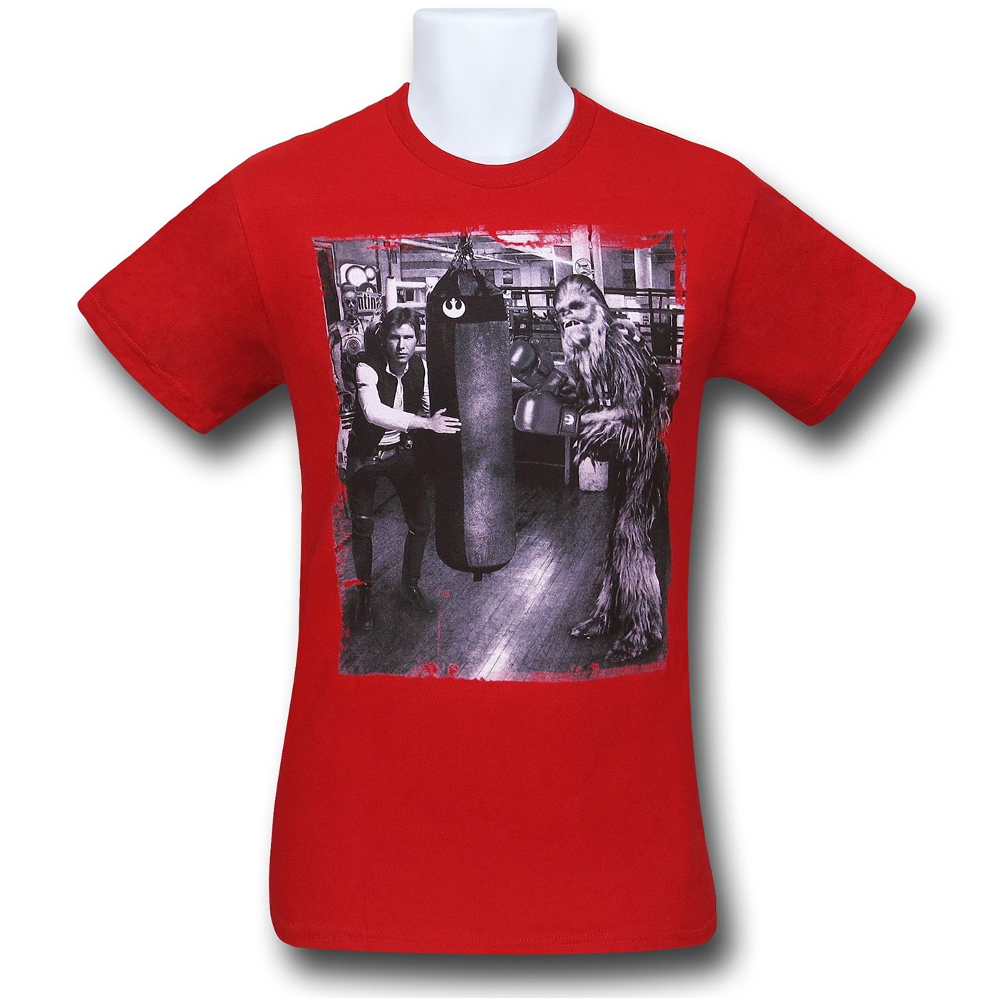 Star Wars Punch It Chewie T-Shirt, Red