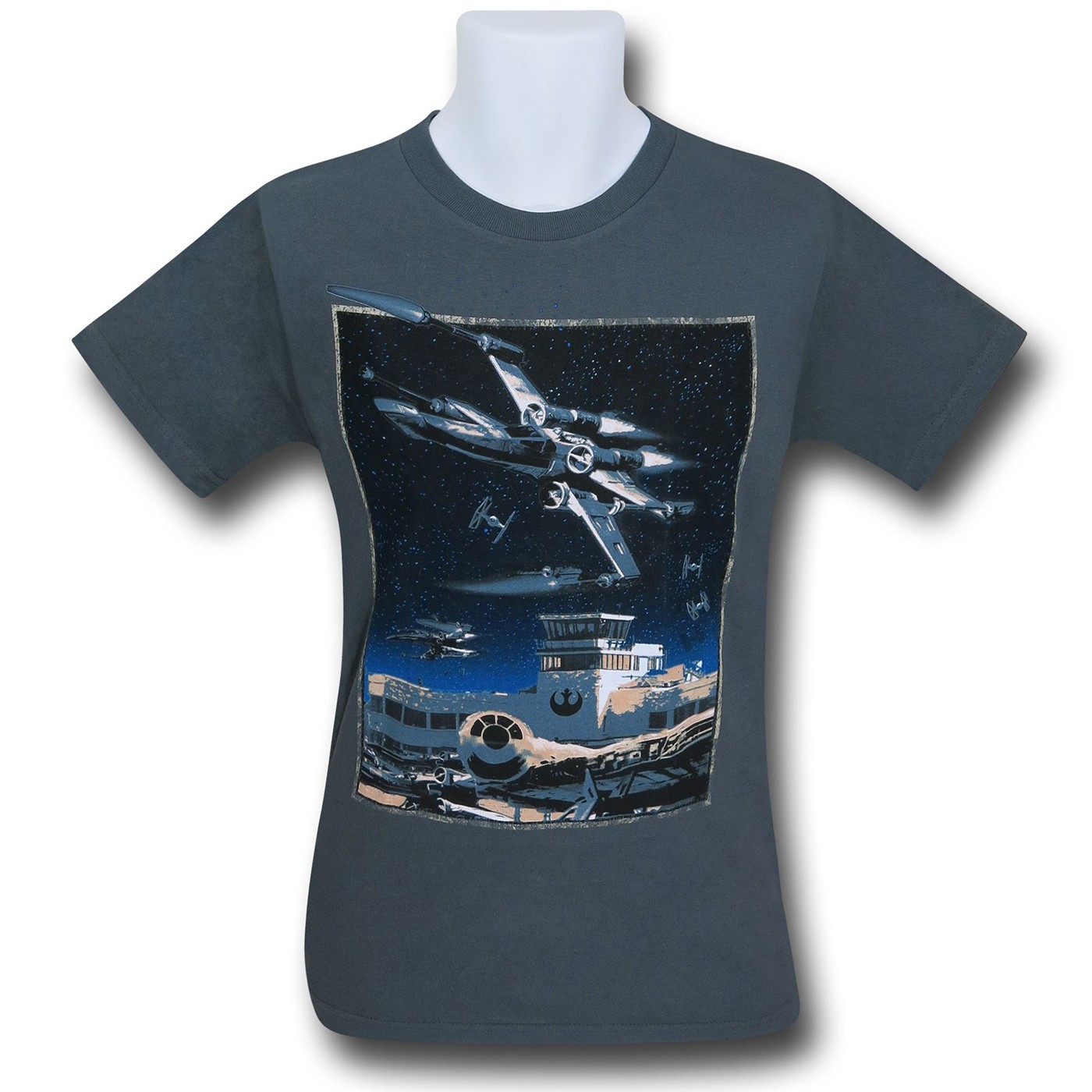 Star Wars Rebel Air Kids T-Shirt, Grey