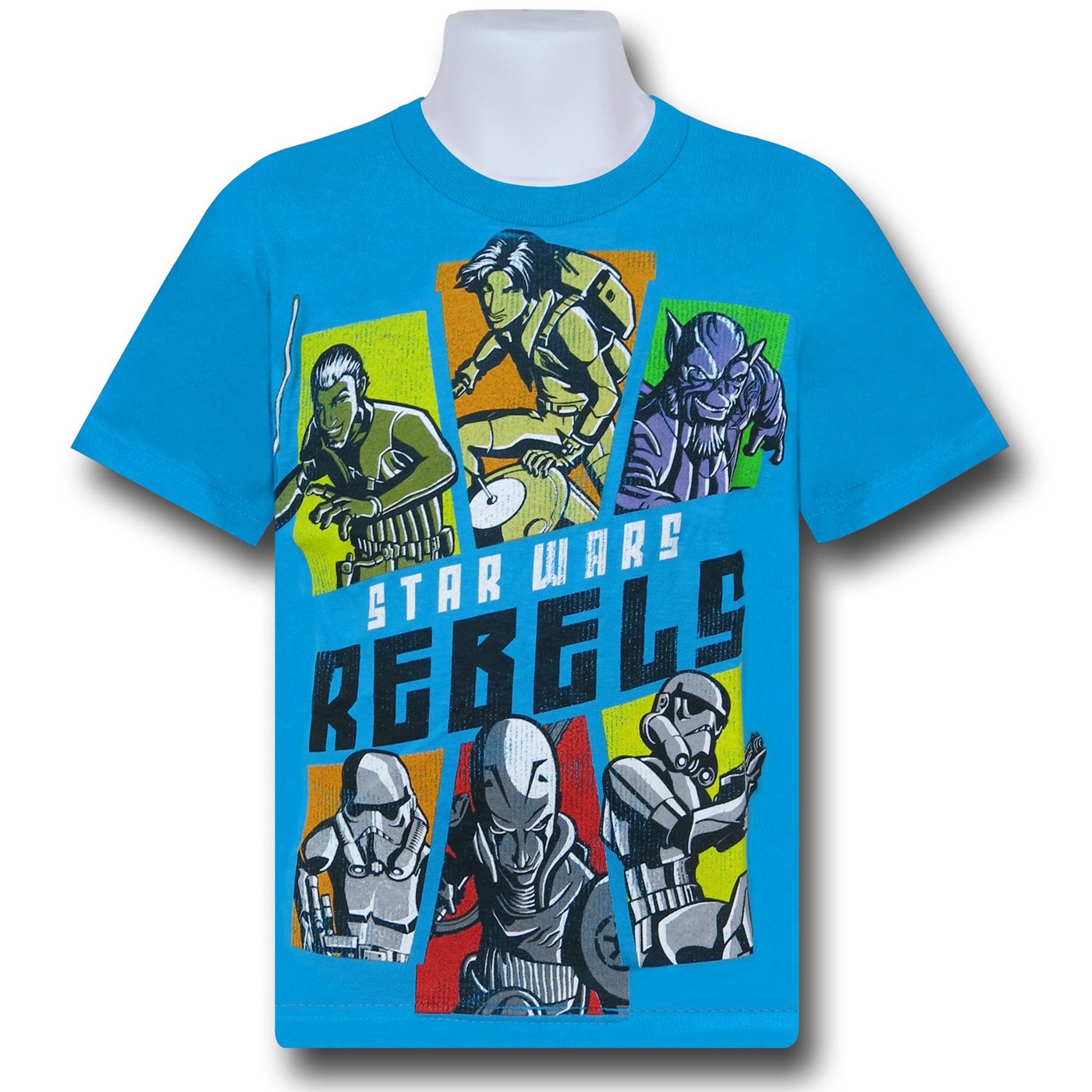 Star Wars Day of Rebels Kids T-Shirt, Blue