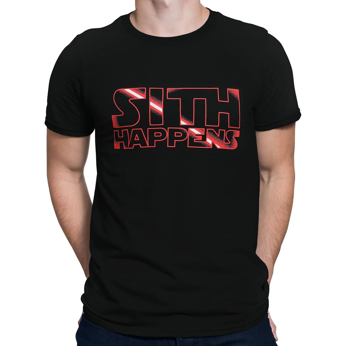 Sith Happens Men's T-Shirt, Black