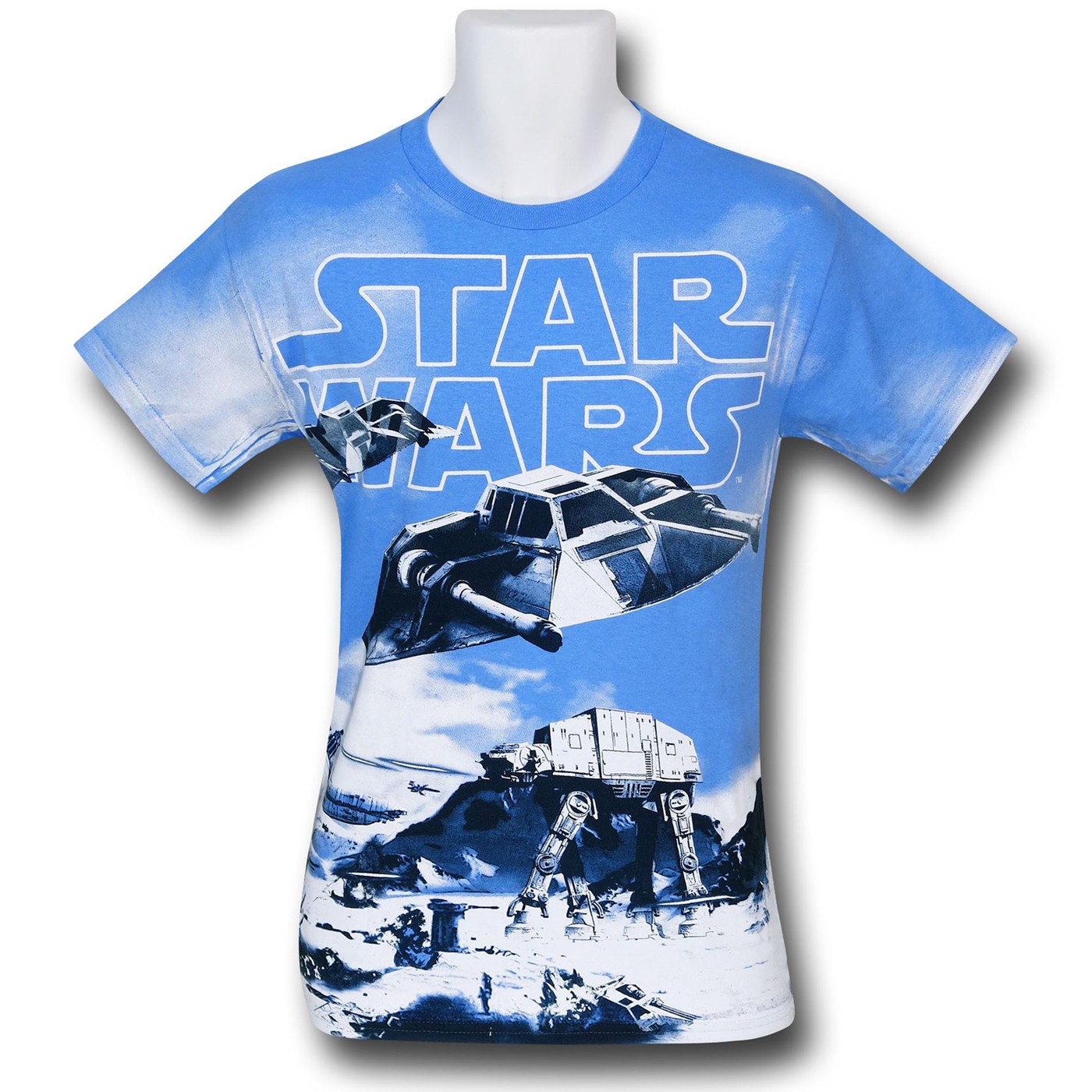 Star Wars Snow Drift Sublimated T-Shirt, Blue