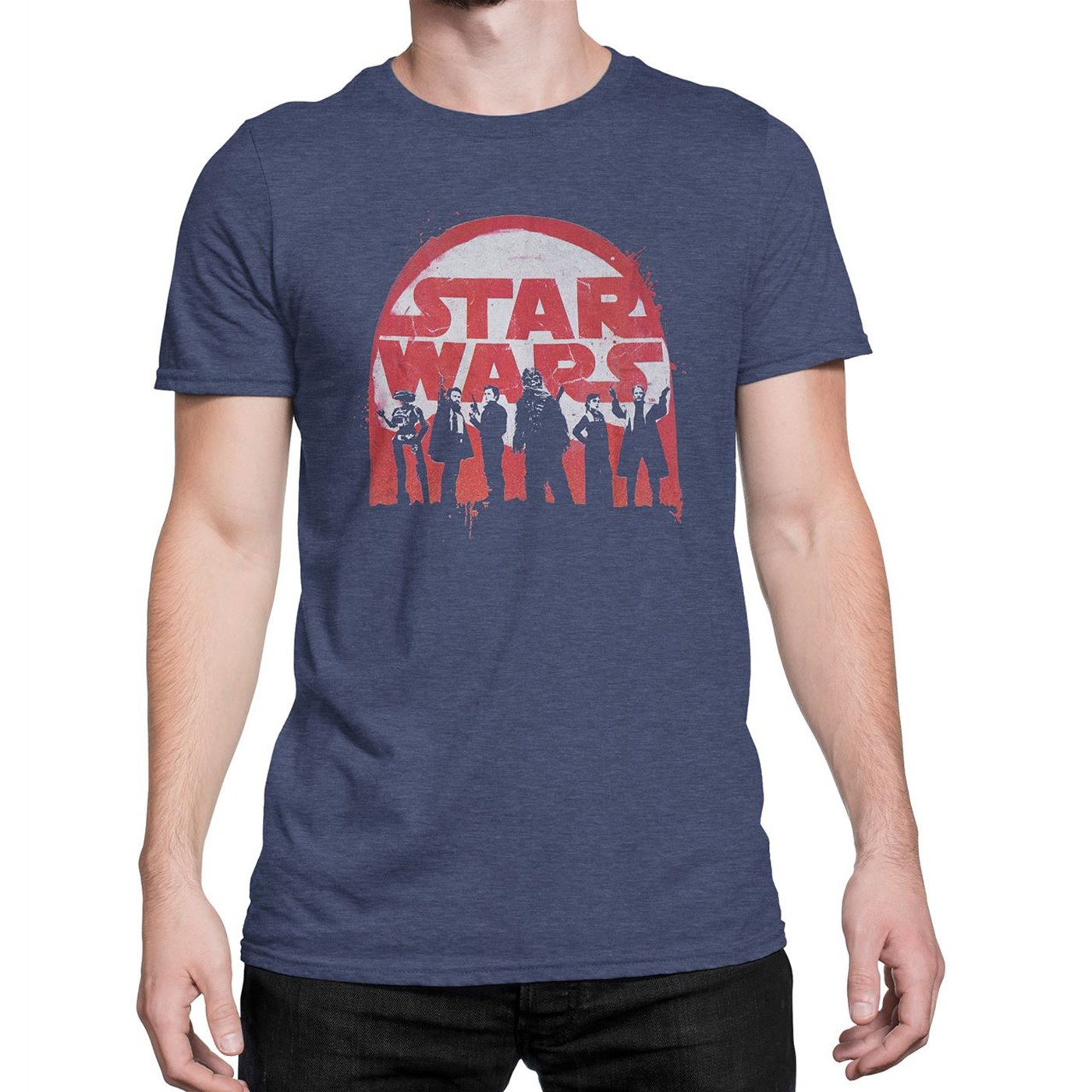 Star Wars Solo Motley Crew Men's T-Shirt, Blue