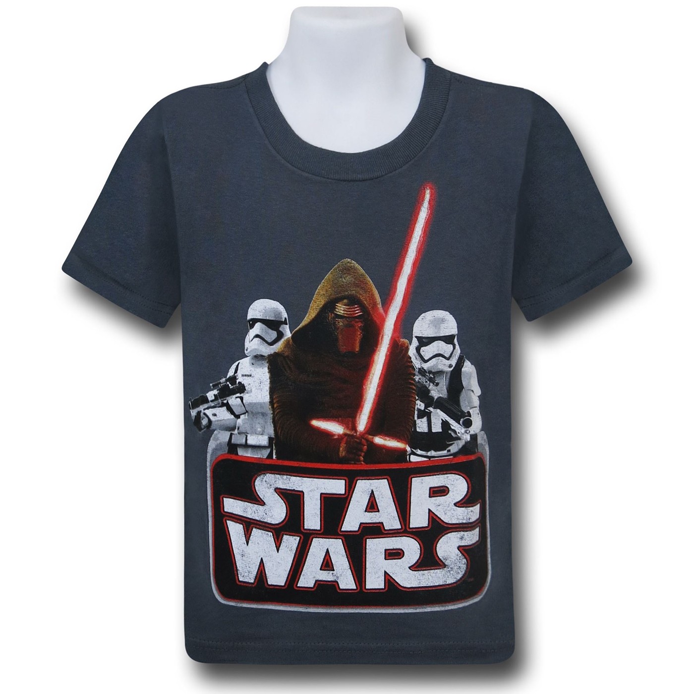 Star Wars Force Awakens Bad Bunch Kids T-Shirt, Grey