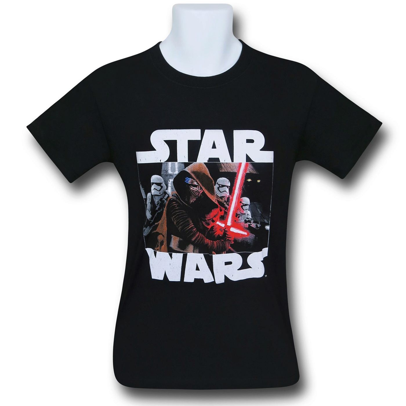 Star Wars Force Awakens Kylo Force Kids T-Shirt, Black