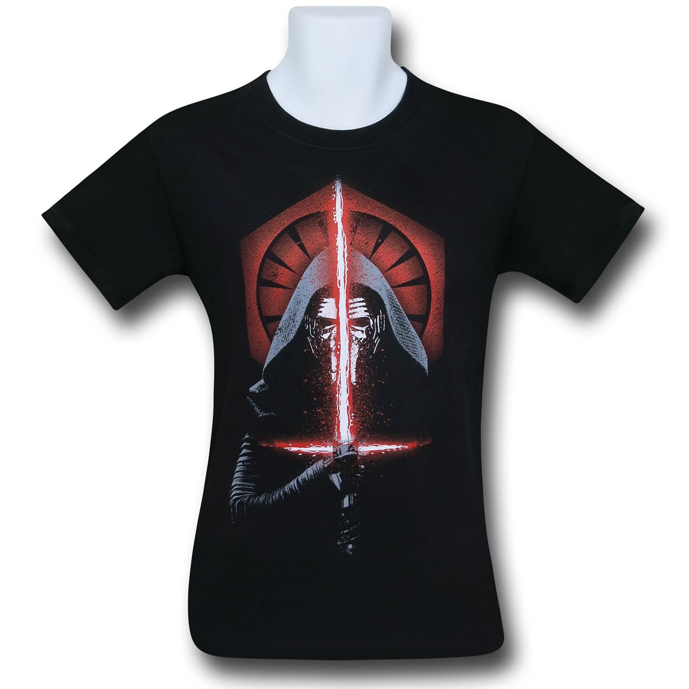 Star Wars Force Awakens Kylo Ren Shot T-Shirt, Black