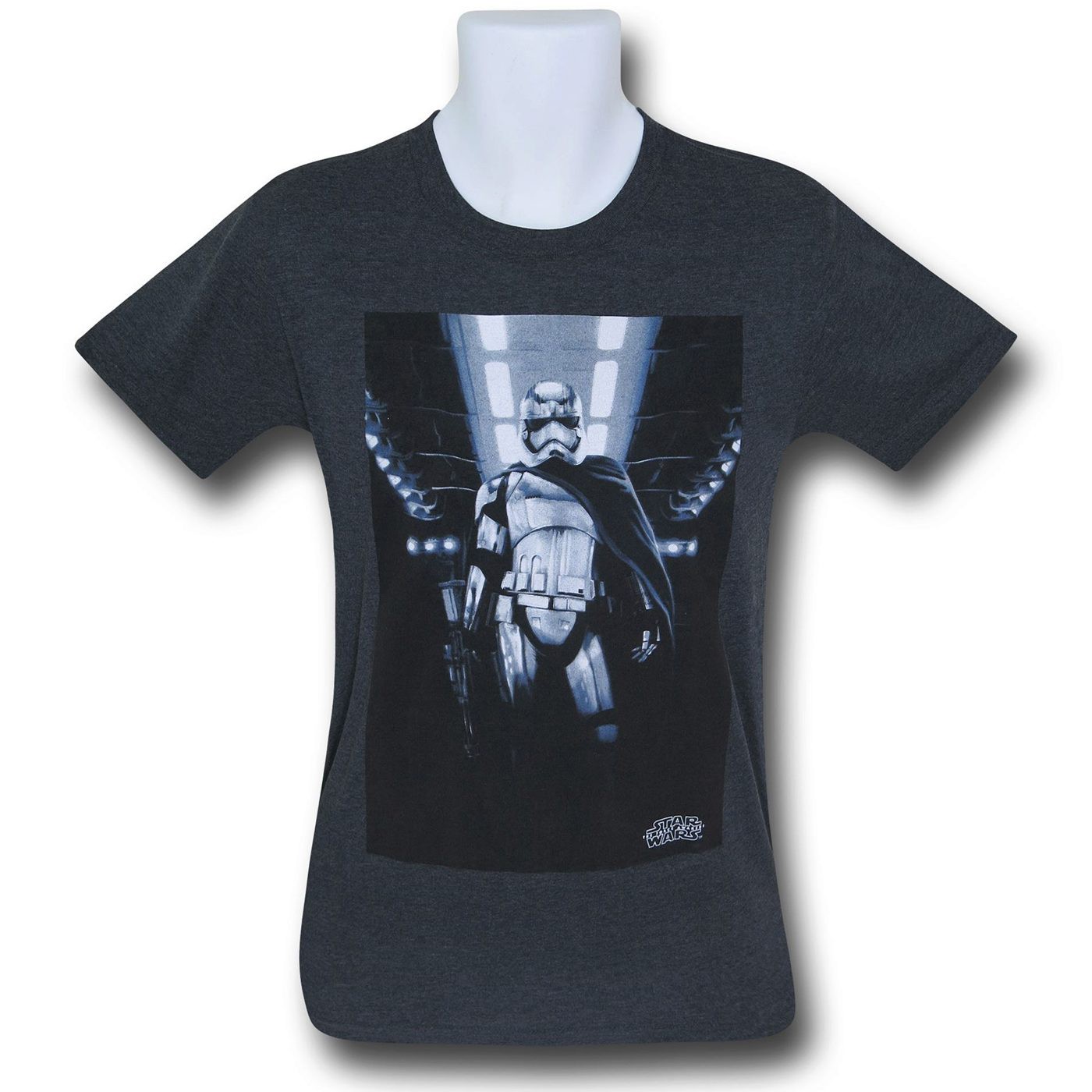 Star Wars Force Awakens Captain Phasma T-Shirt, Grey