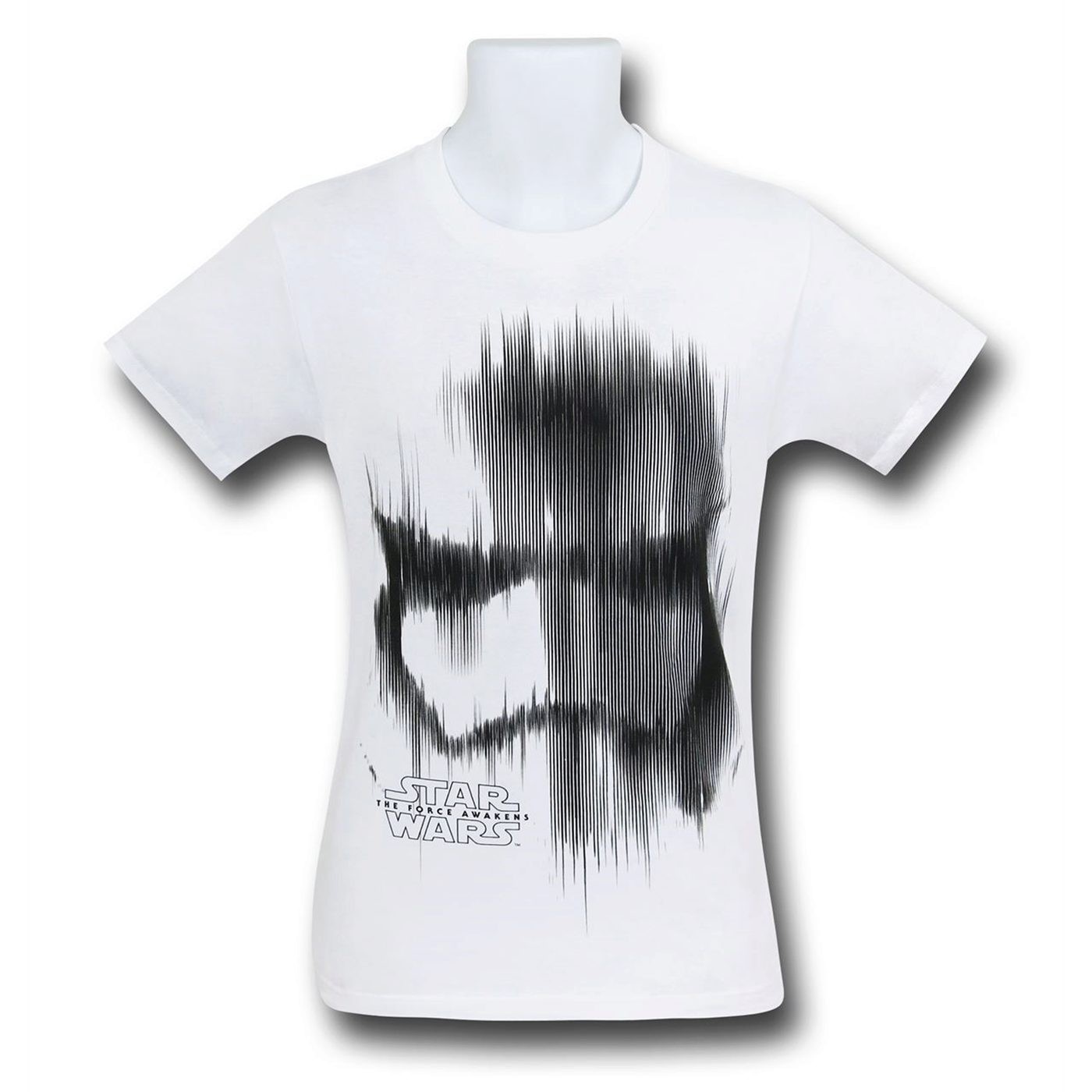 Star Wars Force Awakens Trooper Sketch T-Shirt, White