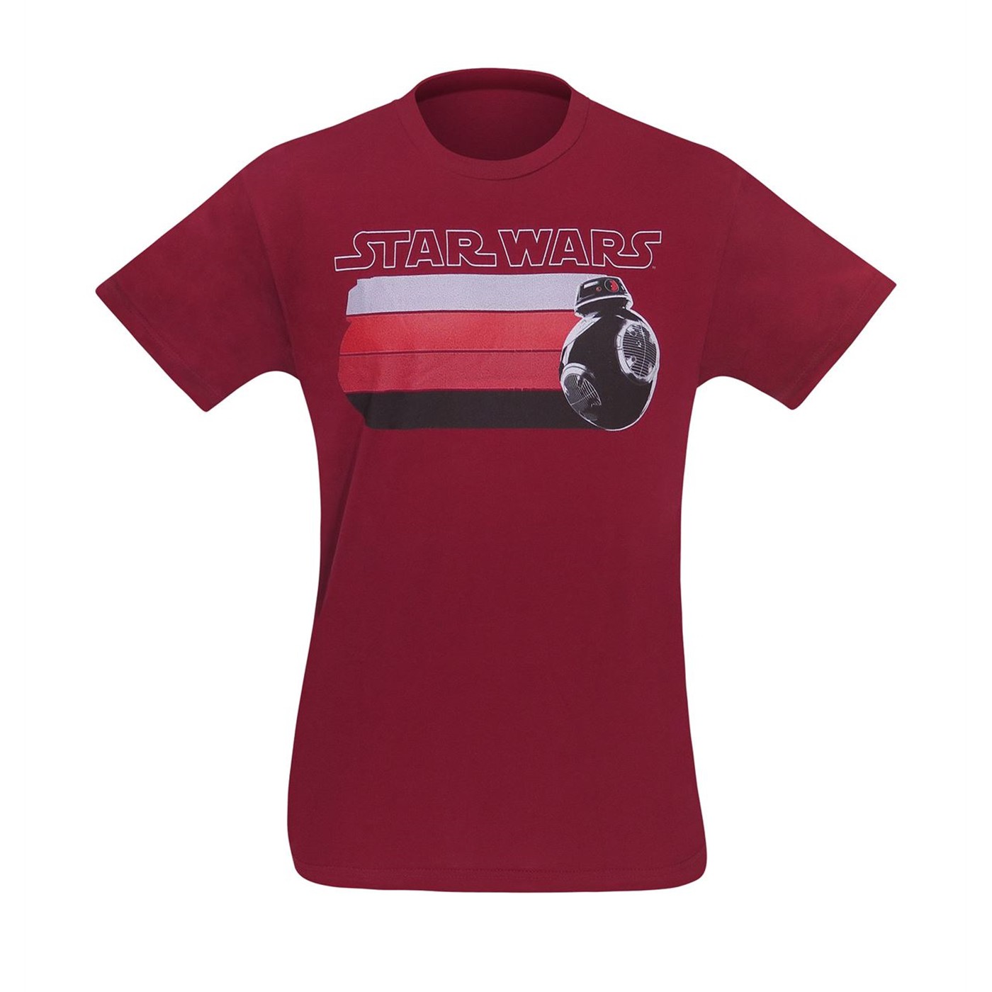 Star Wars The Last Jedi BB-9E Men's T-Shirt, Red
