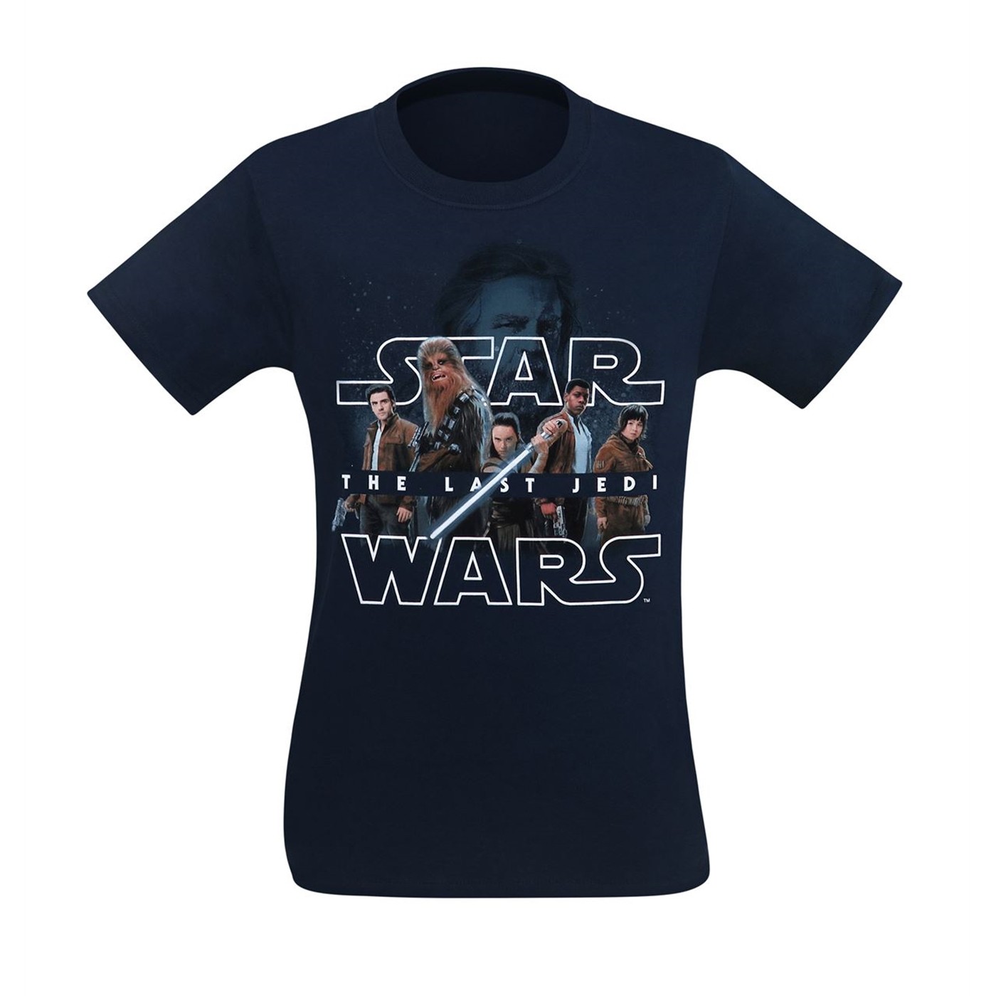 Star Wars Last Jedi The Resistance Men's T-Shirt, Blue