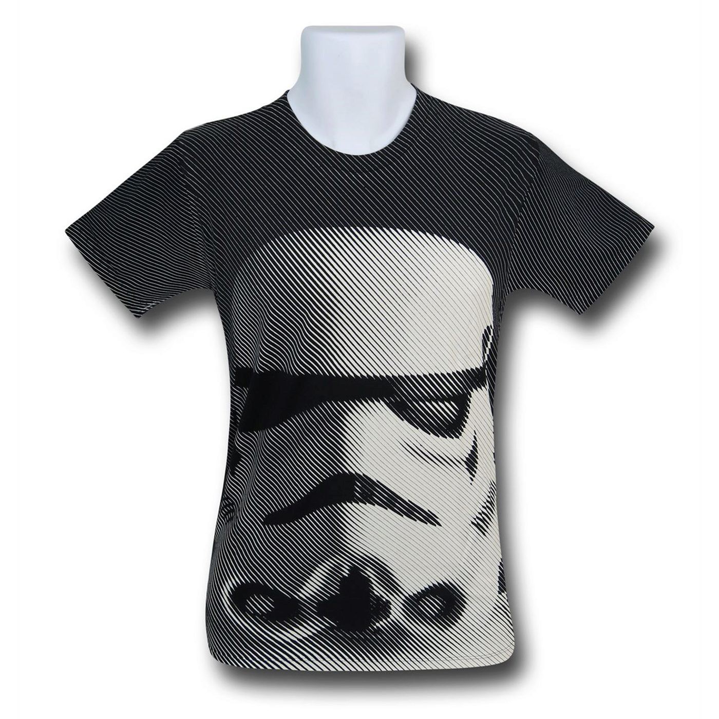 Star Wars Stormtrooper All-Over Print Men's T-Shirt, Black