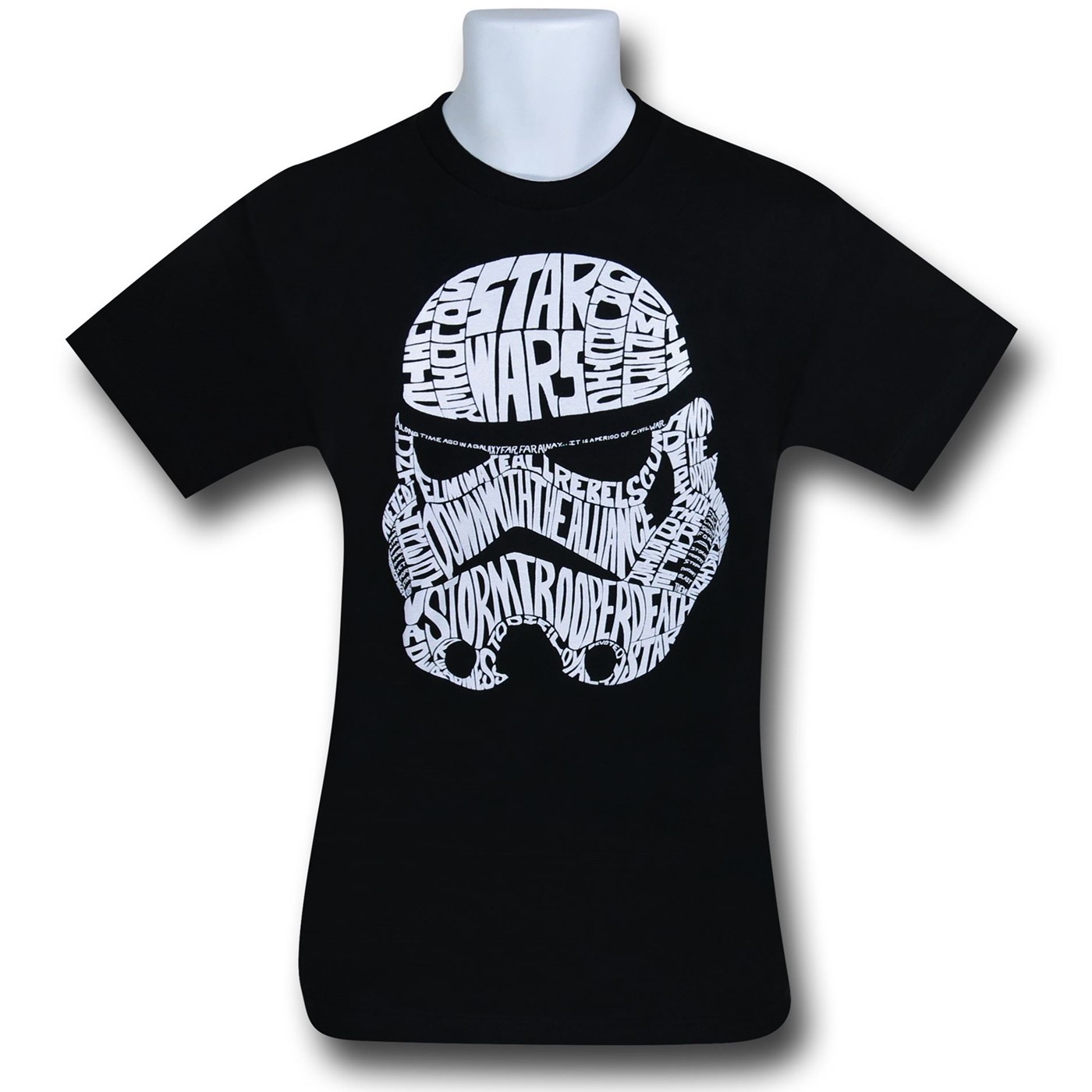 Star Wars Code of the Trooper 30 Single T-Shirt, Black