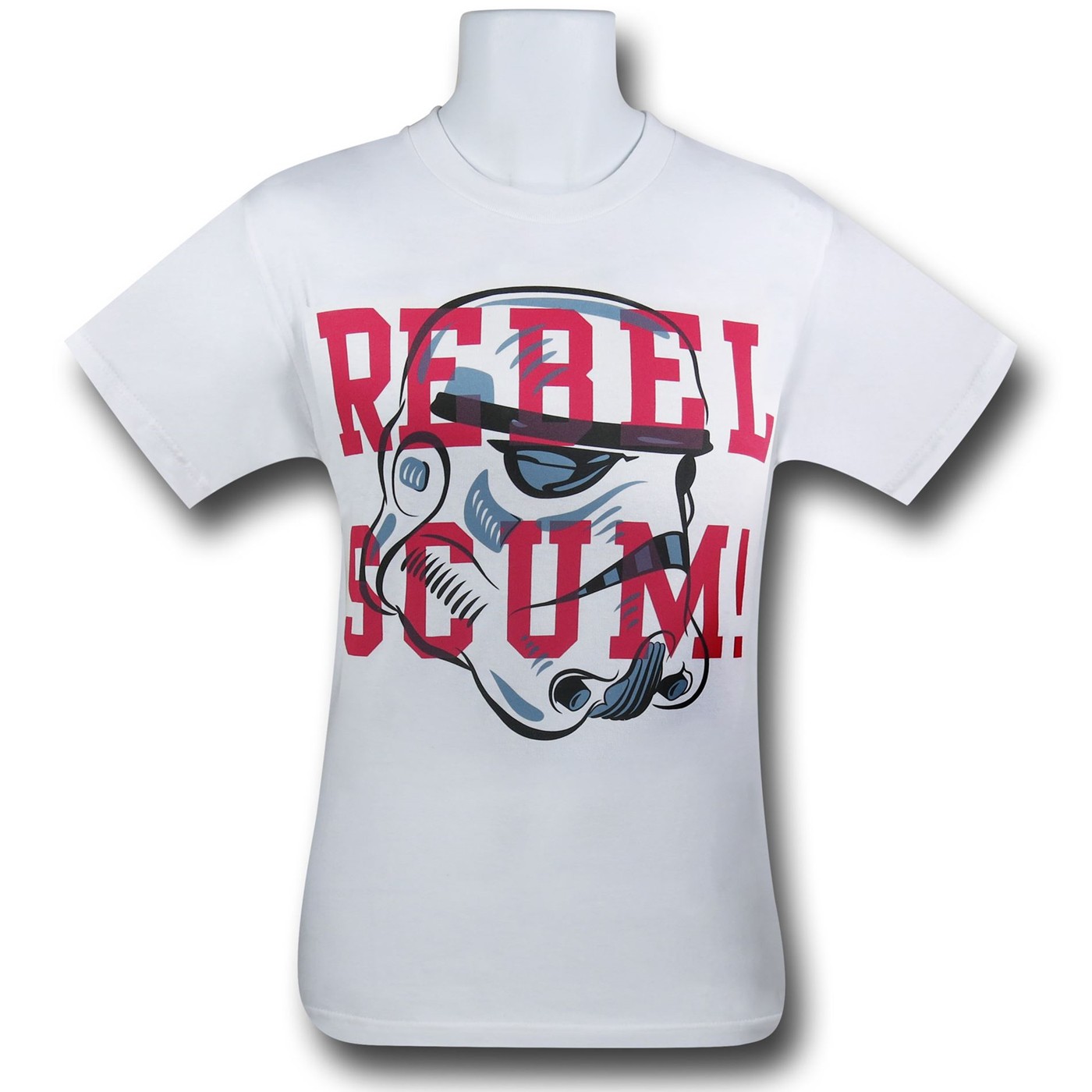 Star Wars Stormtrooper Rebel Scum T-Shirt, White