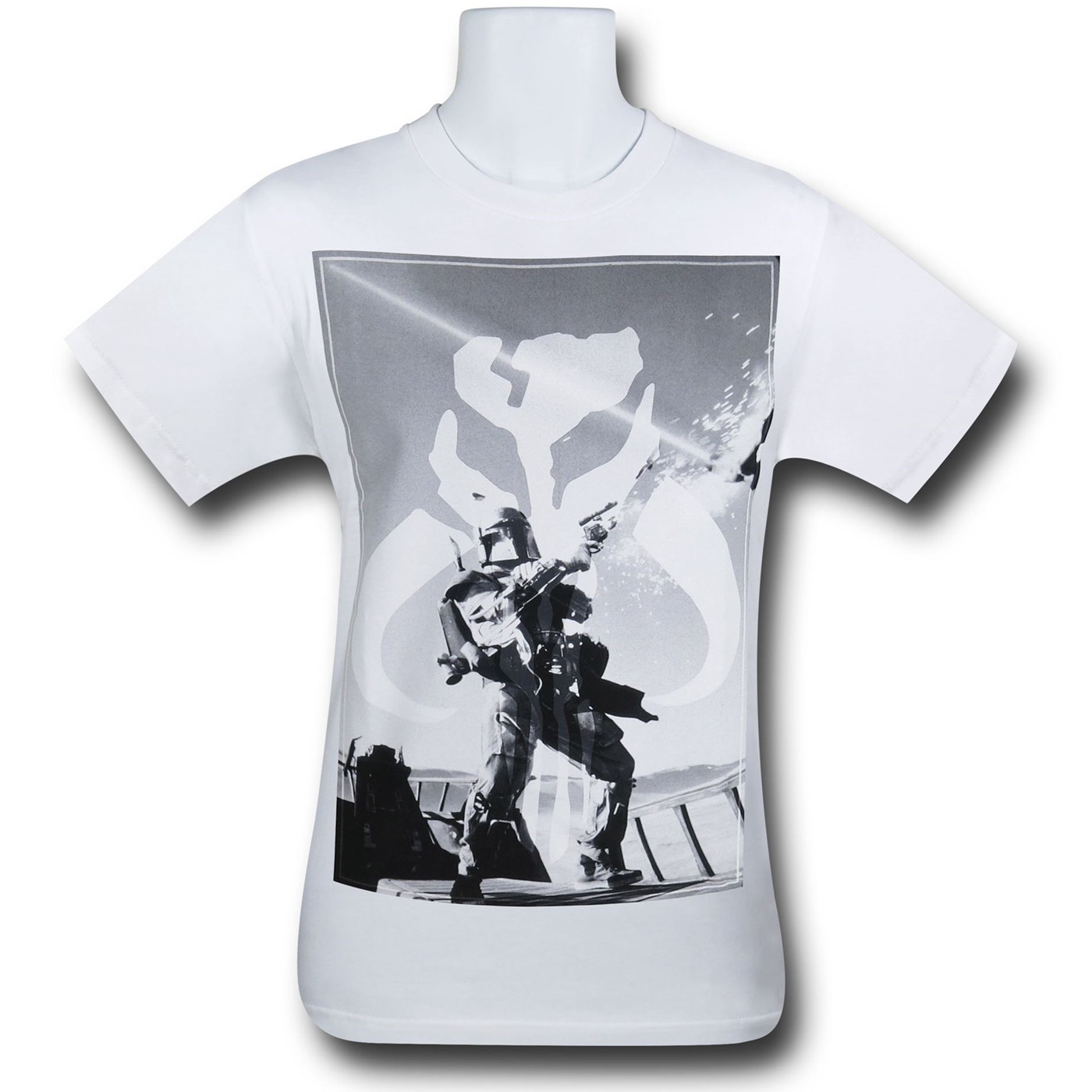 Star Wars True Mandalorian T-Shirt, White