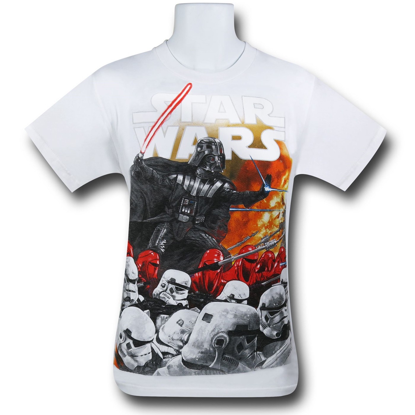 Star Wars Vader Extermination T-Shirt, White