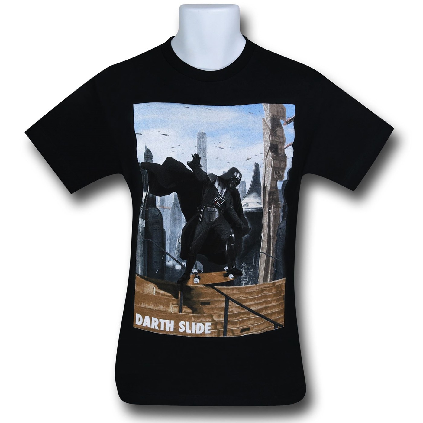 Star Wars Vader Grind Black T-Shirt, Black