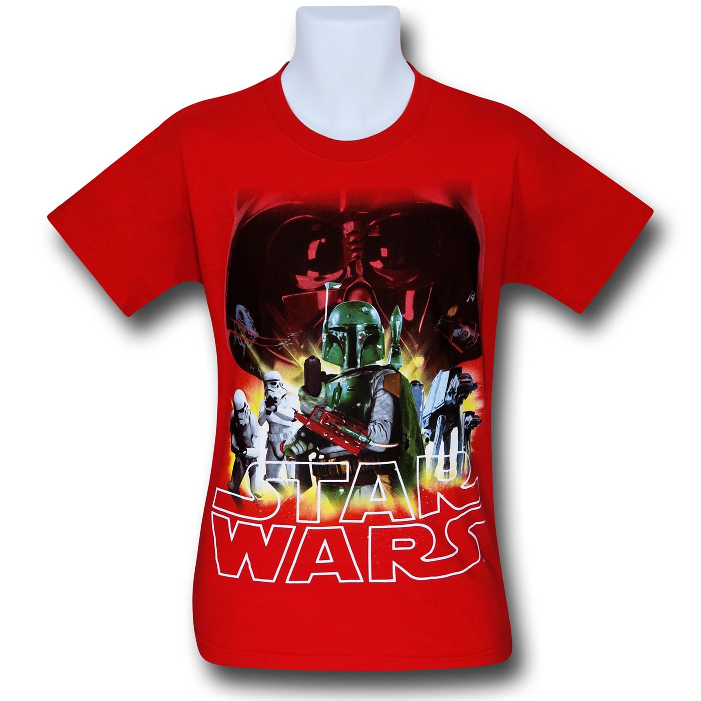Star Wars Vader's Team Kids T-Shirt, Red