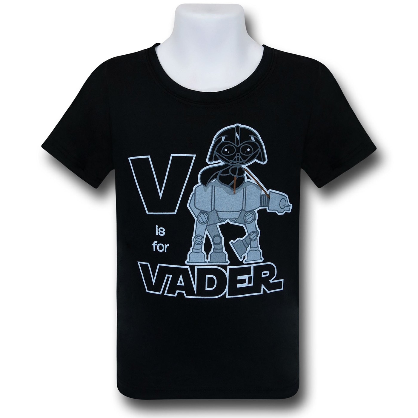 Star Wars V for Vader Kids T-Shirt, Black
