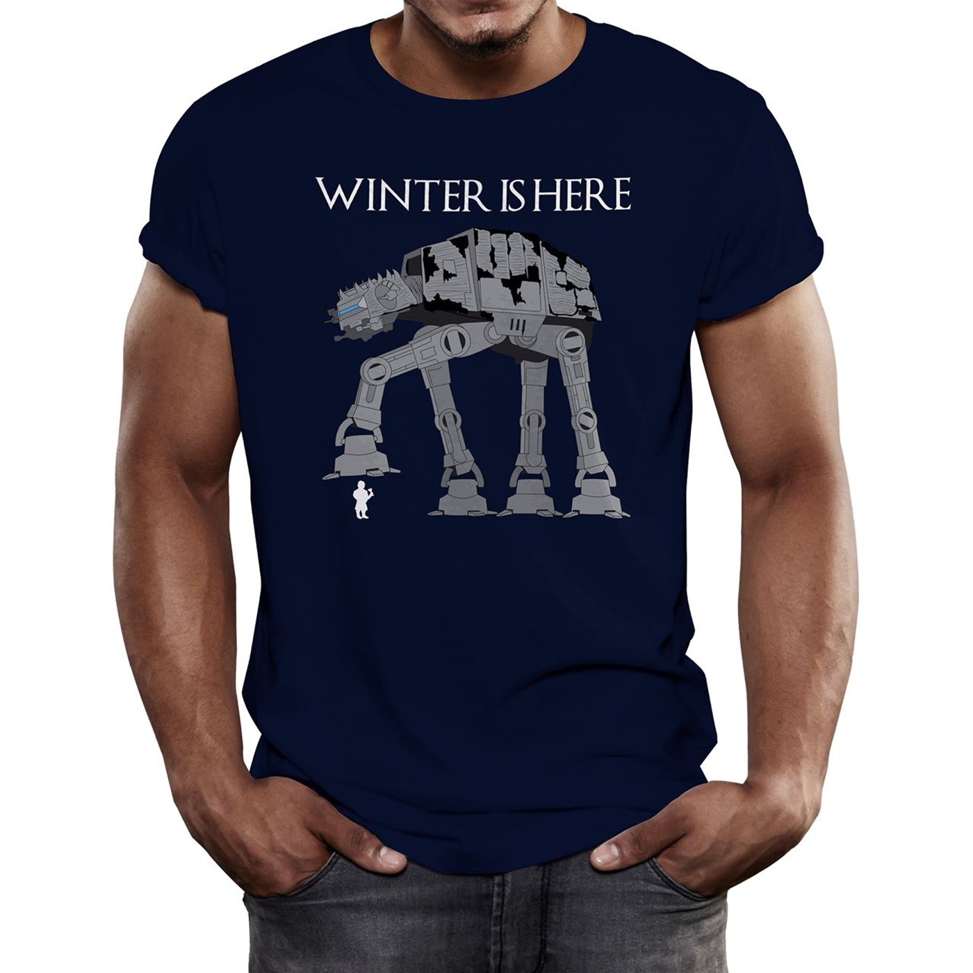 Winter Is Here Men's T-Shirt, Blue