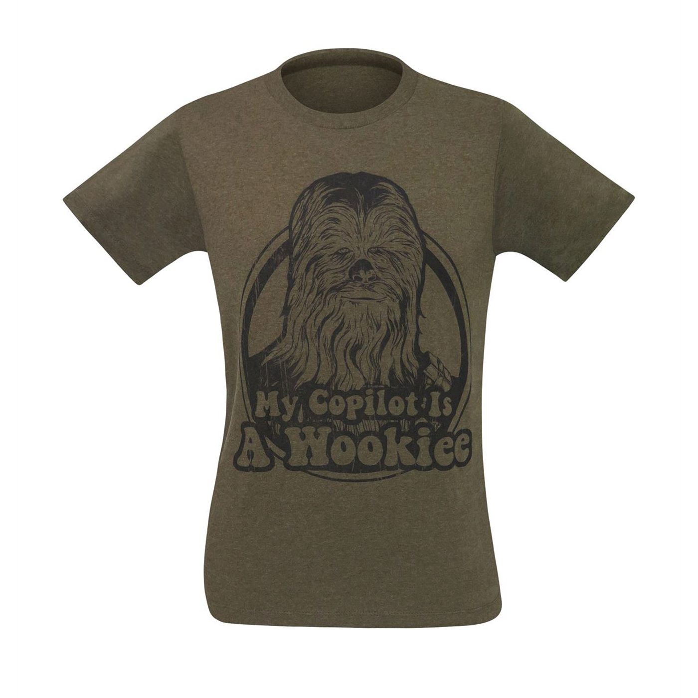 Star Wars Wookie Copilot Men's T-Shirt, Brown