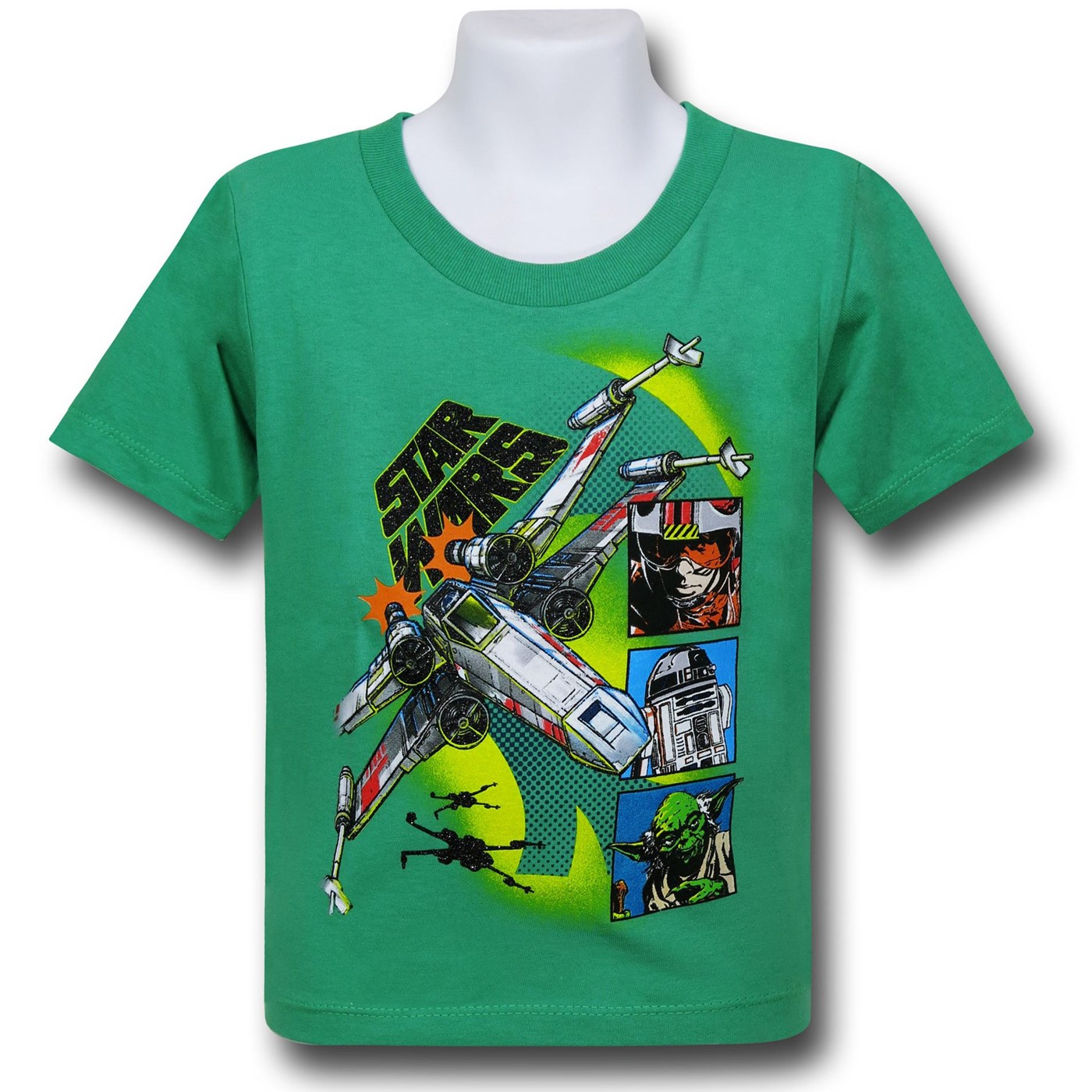 Star Wars X-Wing Orbit Kids T-Shirt, Green