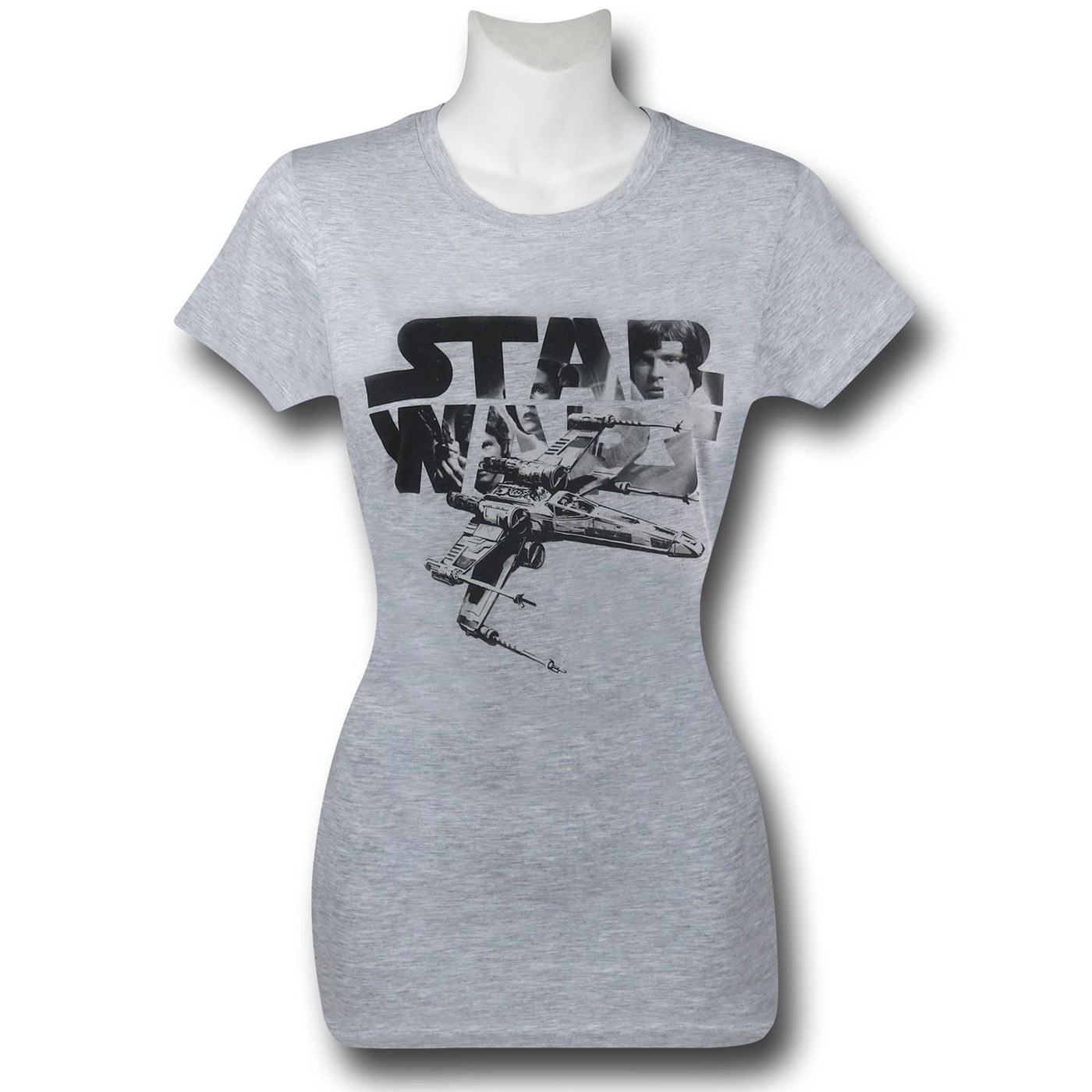 Star Wars Classic X-Wing Women's T-Shirt, Grey