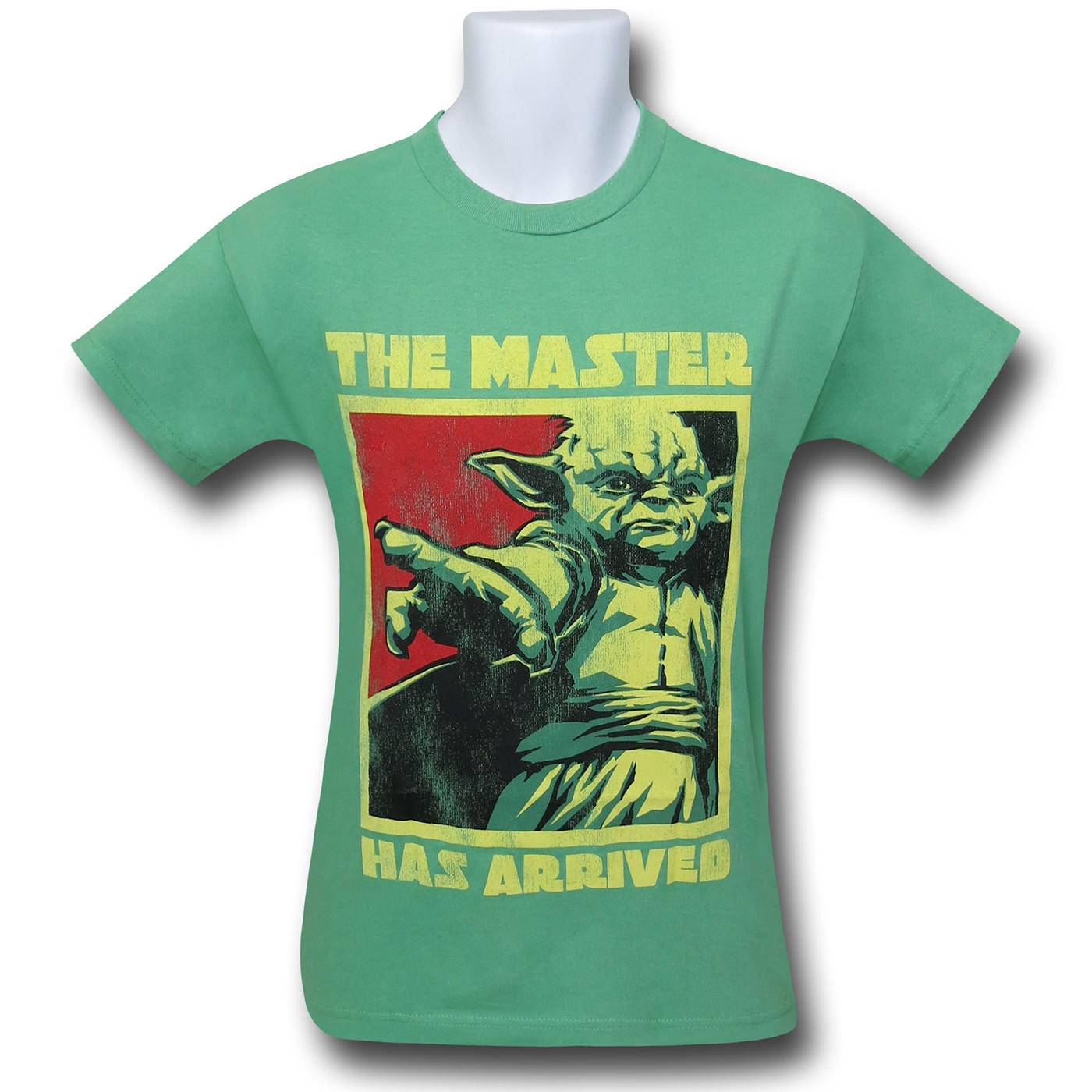 Star Wars Yoda's Here Kids T-Shirt, Green
