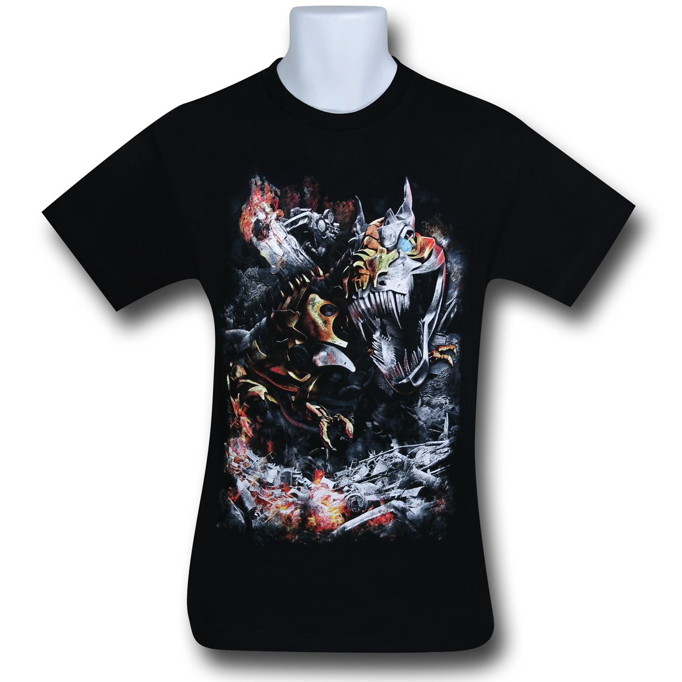 Transformers 4 Grimlock on Black T-Shirt, Black