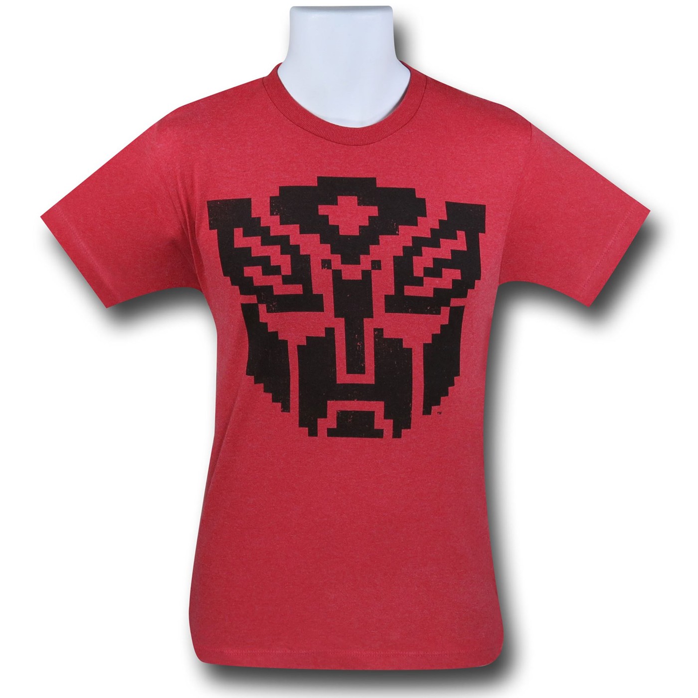 Transformers Autobot 8-Bit Symbol T-Shirt, Red