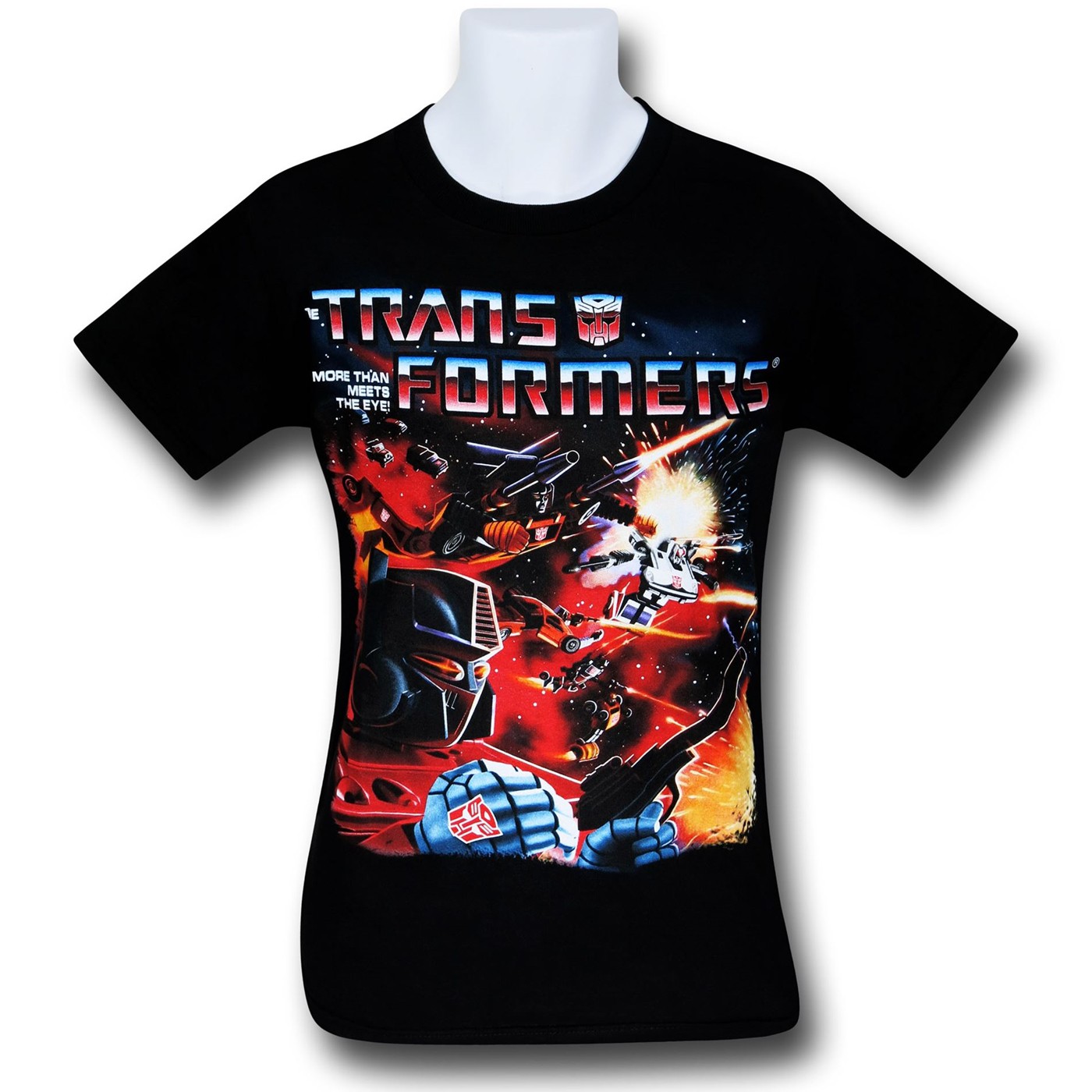 Transformers Battle Package Black T-Shirt, Black