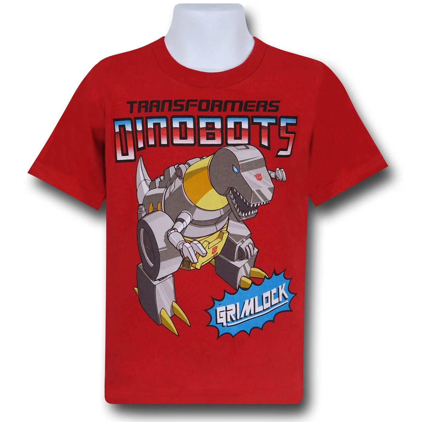 Transformers Dinobots Kids T-Shirt, Red