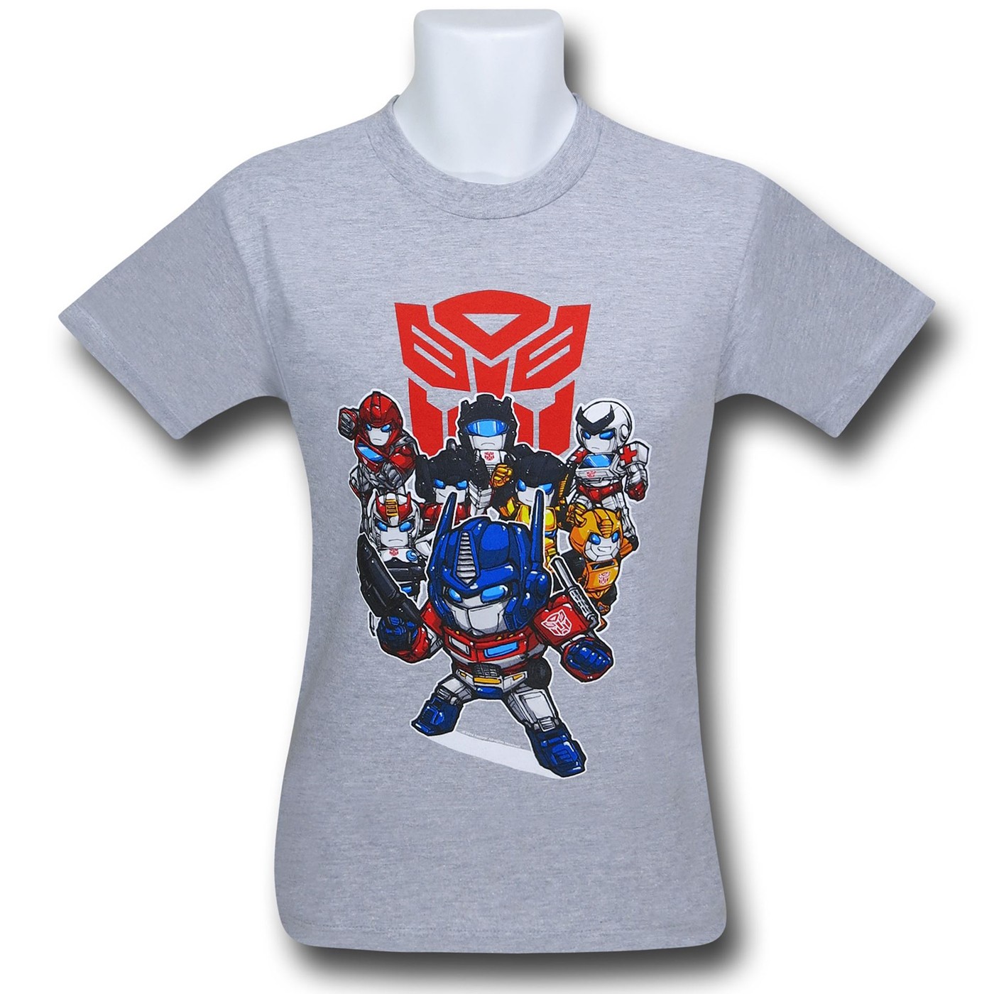 Transformers Deformers Grey 30 Single T-Shirt, Grey