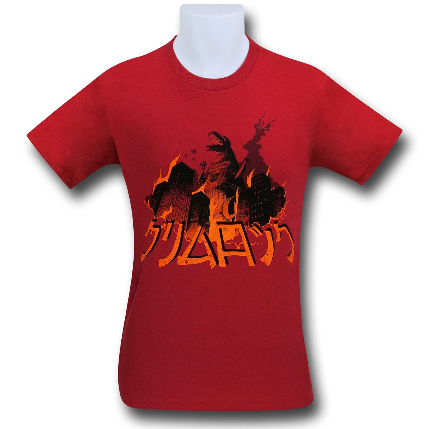 Transformers Grimlock Japanese 30 Single T-Shirt, Red