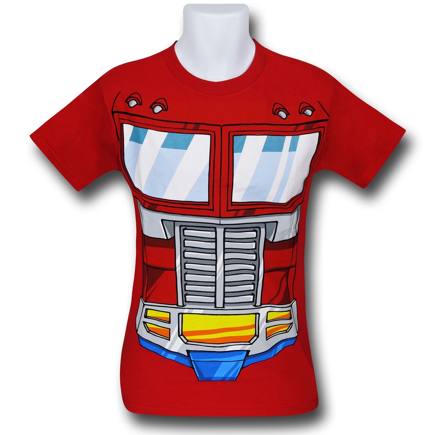 Transformers Optimus Costume T-Shirt, Red