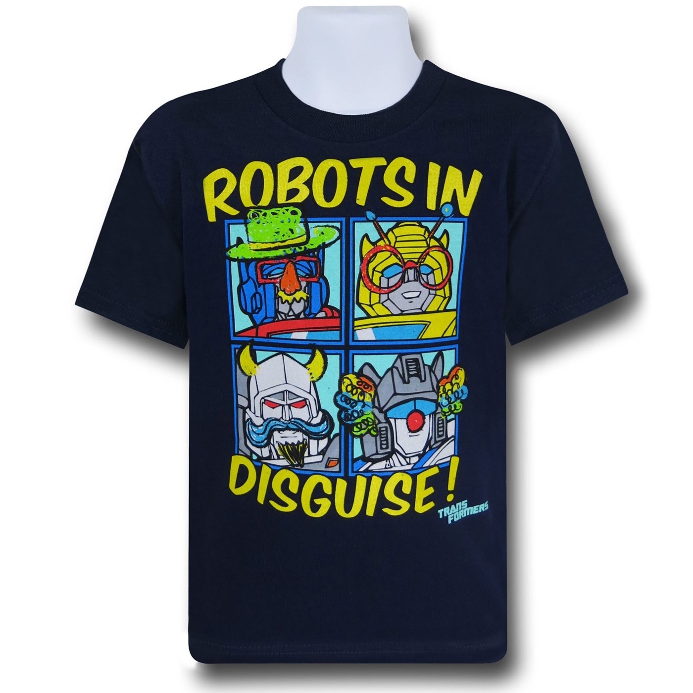 Transformers Robots in Disguise Kids T-Shirt, Blue
